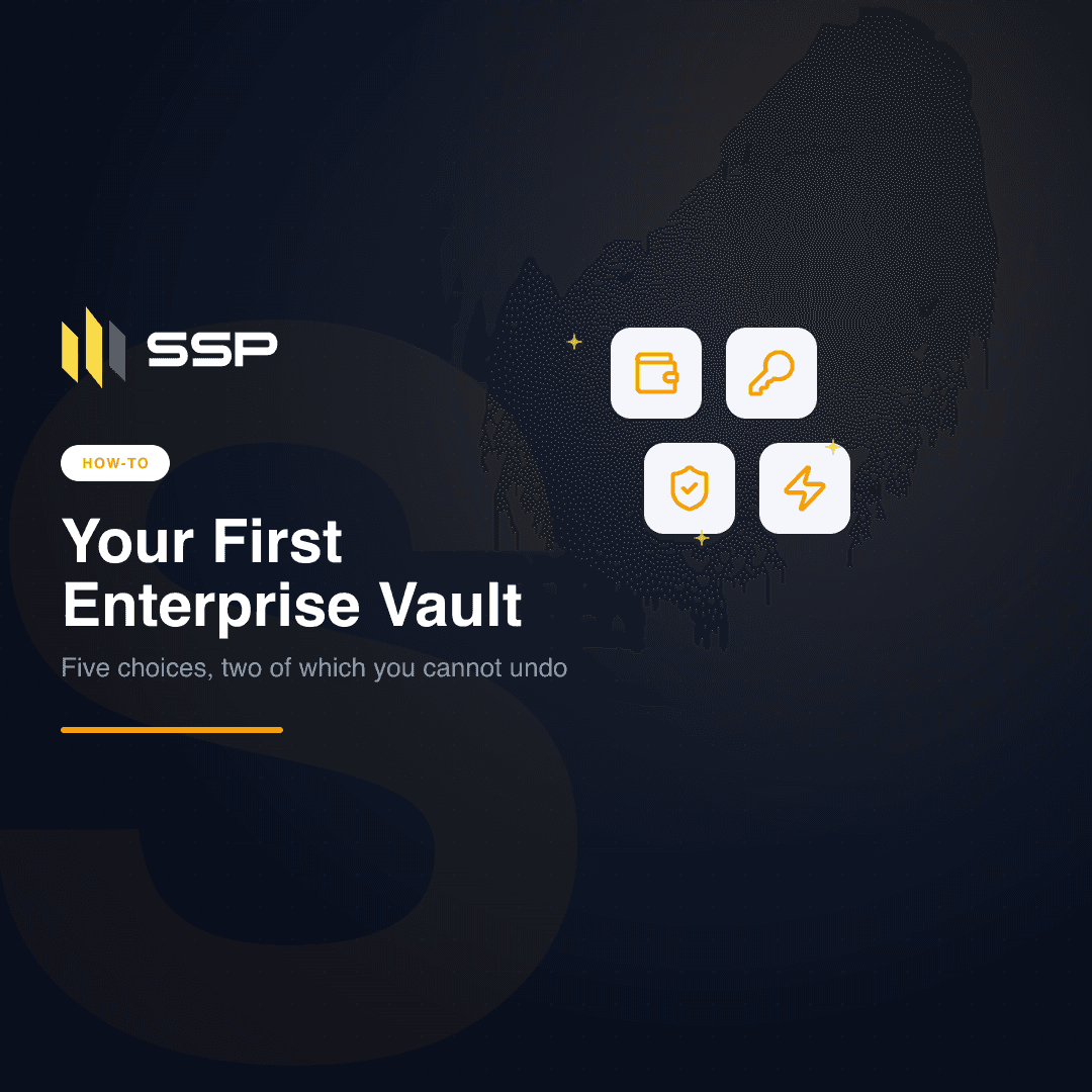 Quadratisches SSP-Academy-Titelbild: deinen ersten Enterprise-Vault einrichten