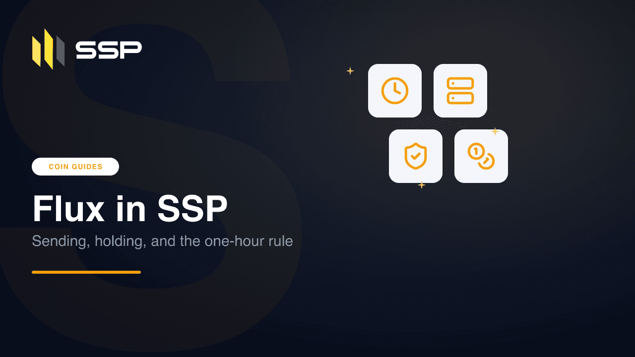 Portada de SSP Academy: la guía de Flux para SSP Wallet