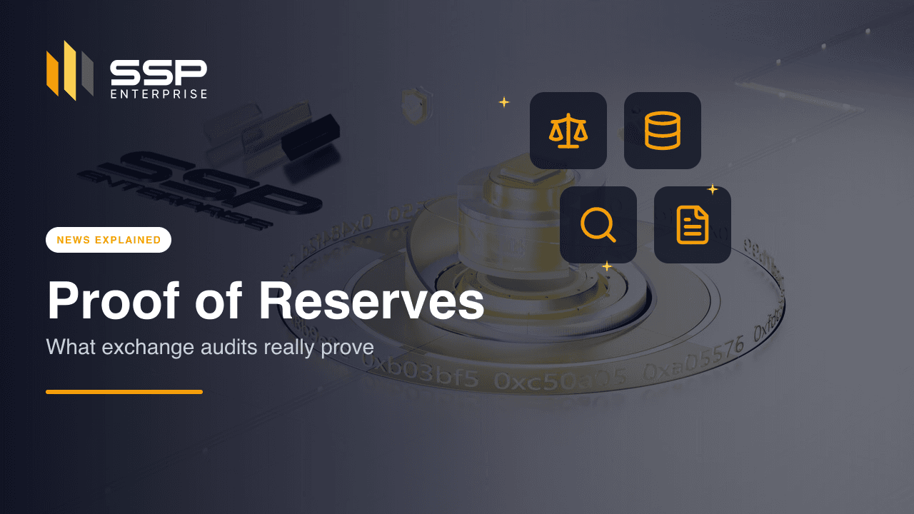 SSP Academy cover: exchange proof of reserves