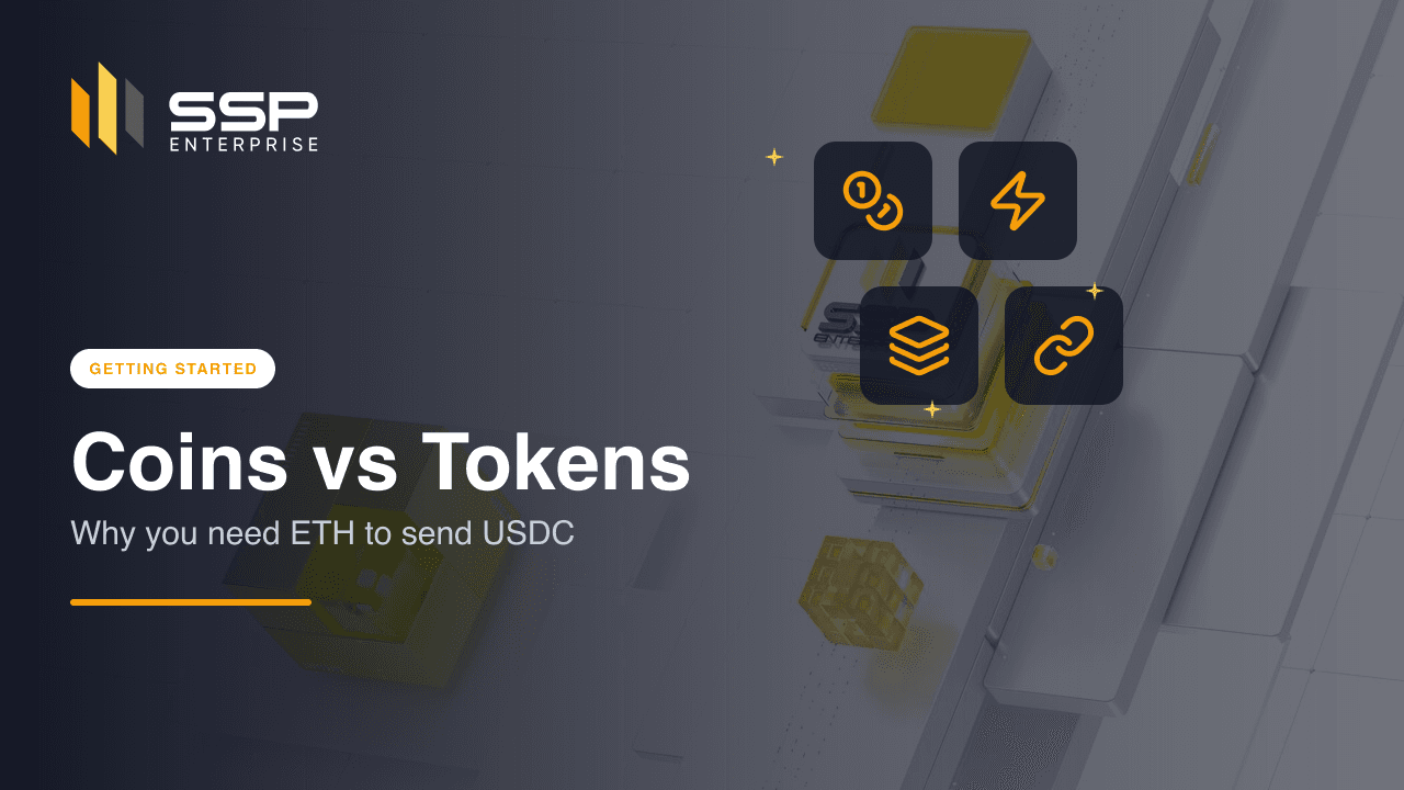 SSP-Academy-Cover: Coins vs. Token und Gas