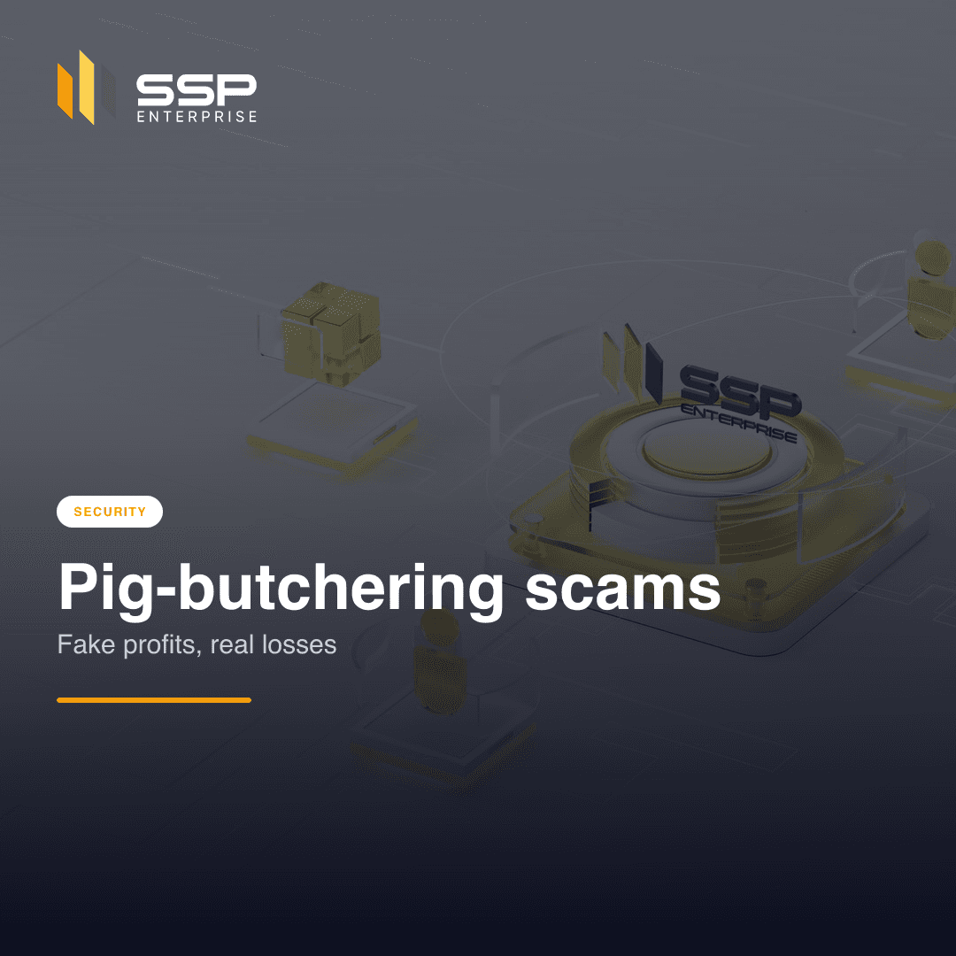 SSP 아카데미 정사각형 표지: 돼지 도살 스캠과 로맨스 투자 사기