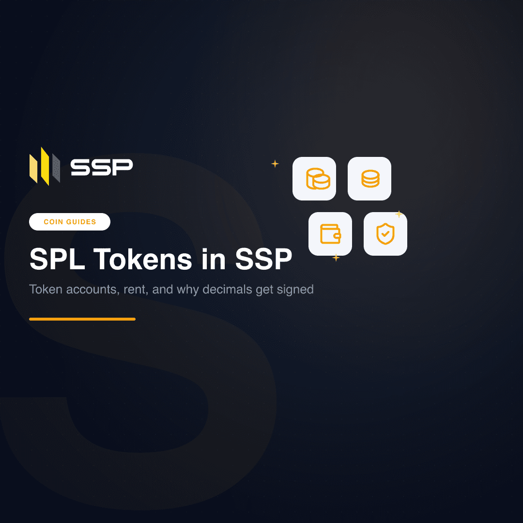 Copertina quadrata SSP Academy: token SPL e conti token in SSP