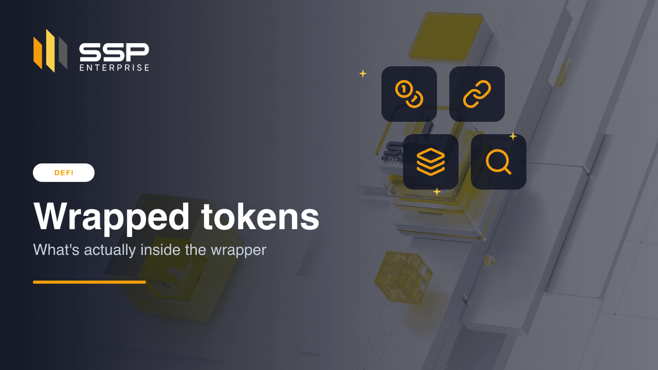 Portada de SSP Academy: cómo funcionan los tokens envueltos como WBTC y WETH