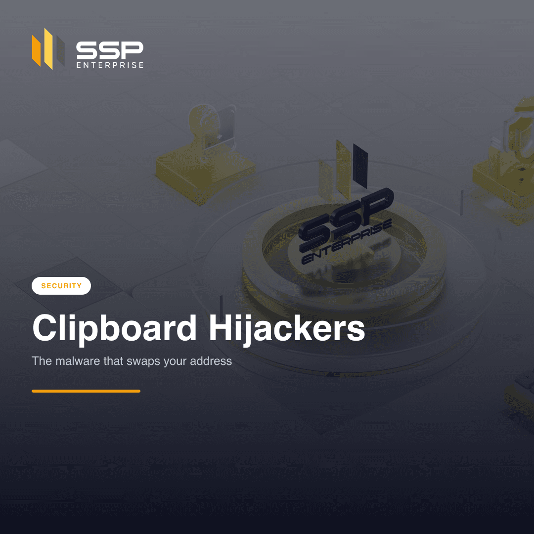 Sampul persegi SSP Academy: malware pembajak clipboard
