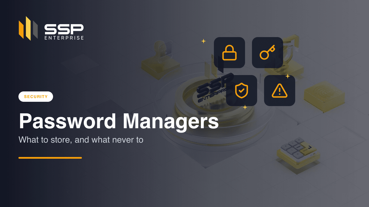 SSP Academy Titelbild: Passwort-Manager und Krypto-Geheimnisse