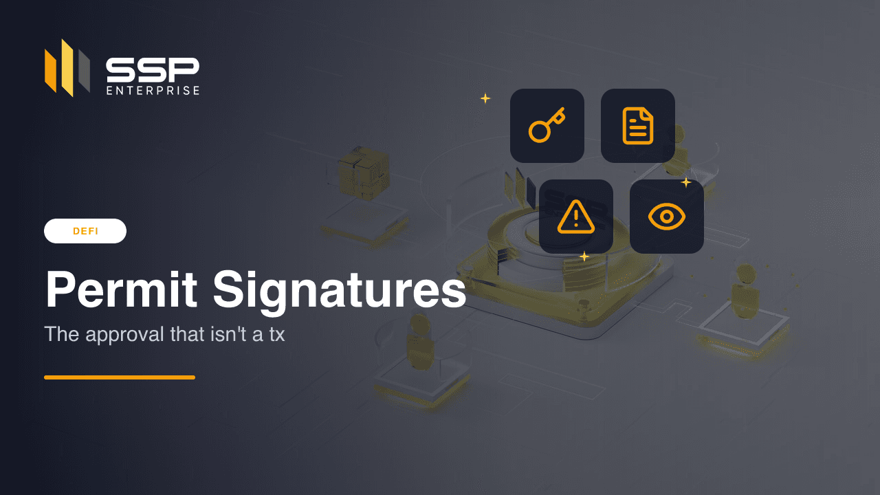 SSP Academy cover: permit signatures, the approval that isn't a transaction